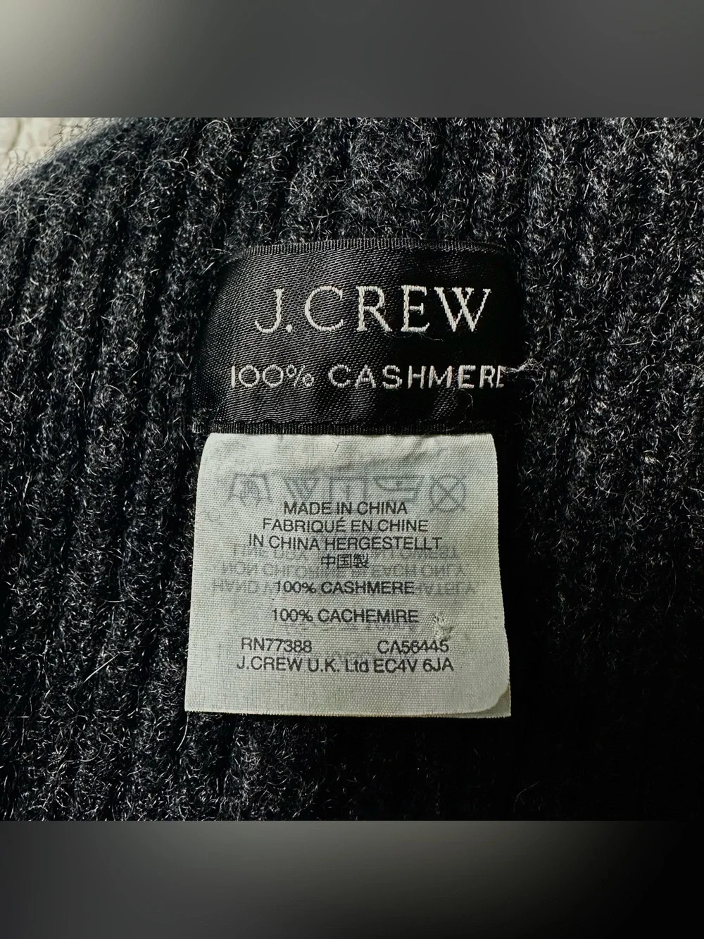 J Crew Cashmere Beanie